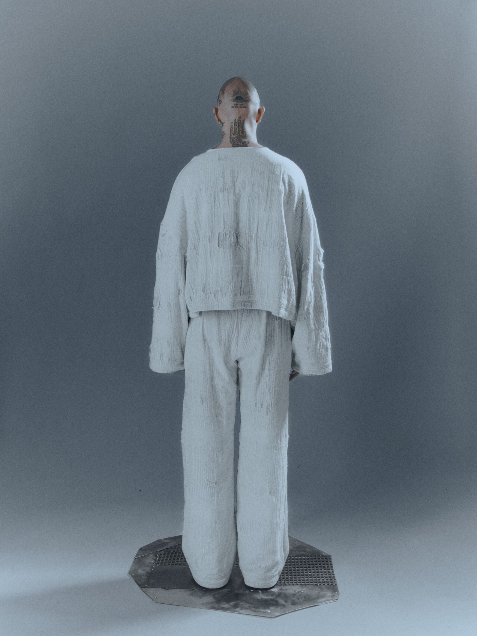 SERENE PLEATS SWEATER