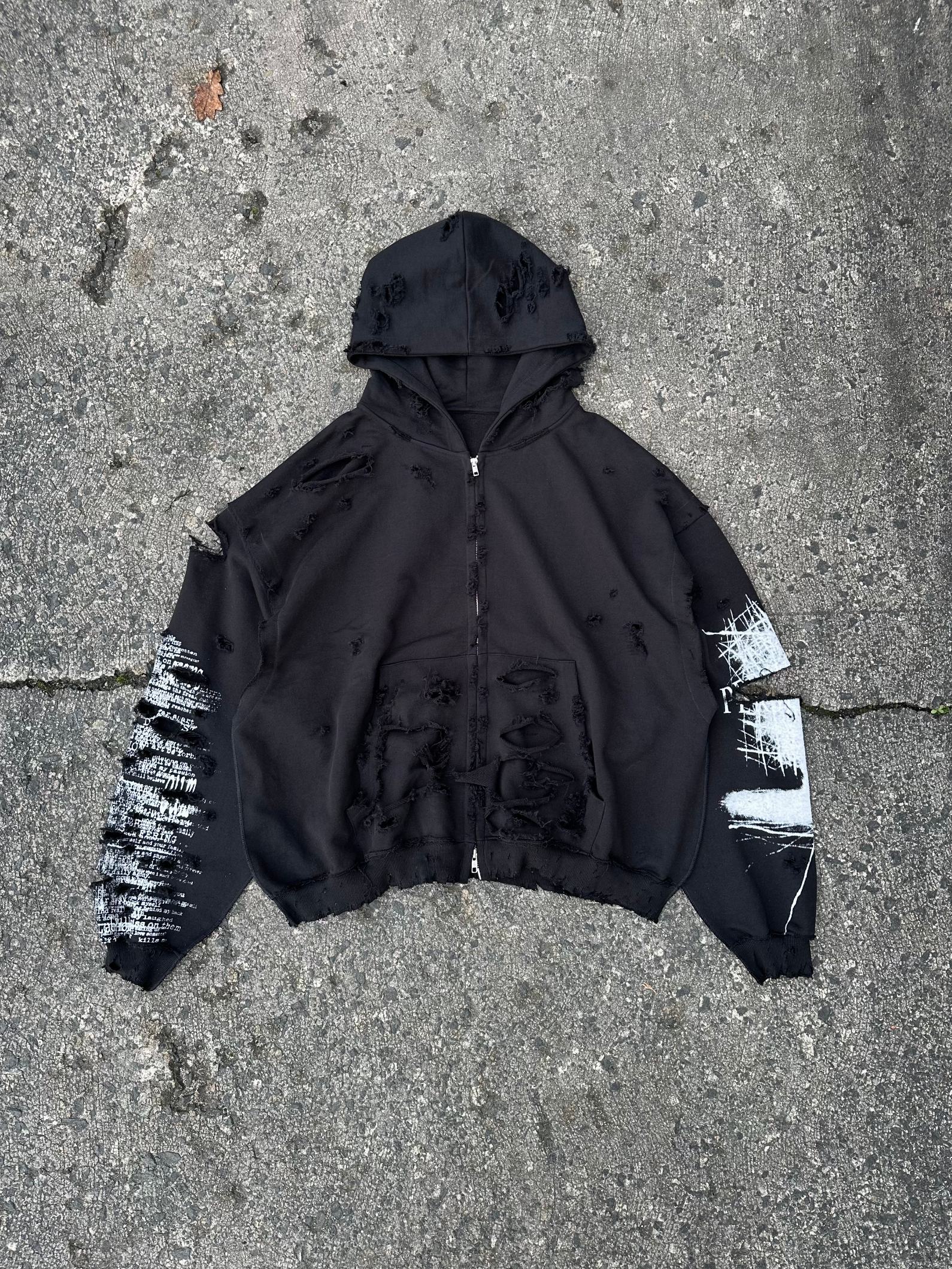 i_028 PERSISTENCE ZIPPER BLACK