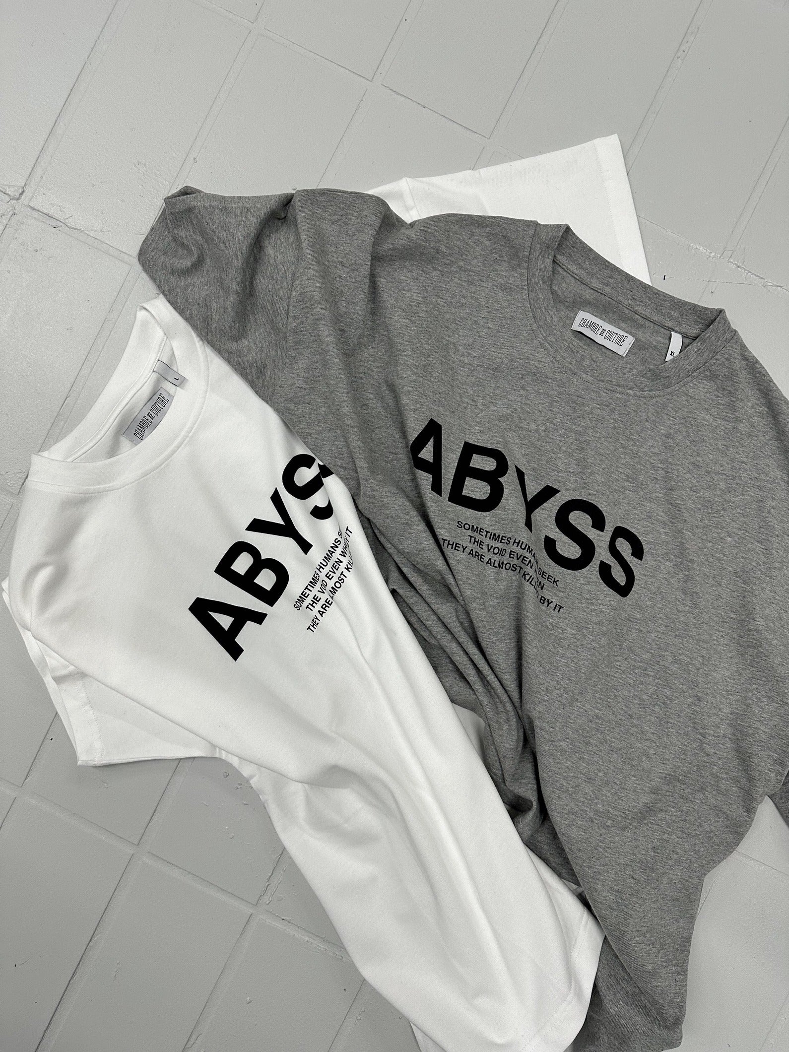 i_024 ABYSS TEE GREY MARL