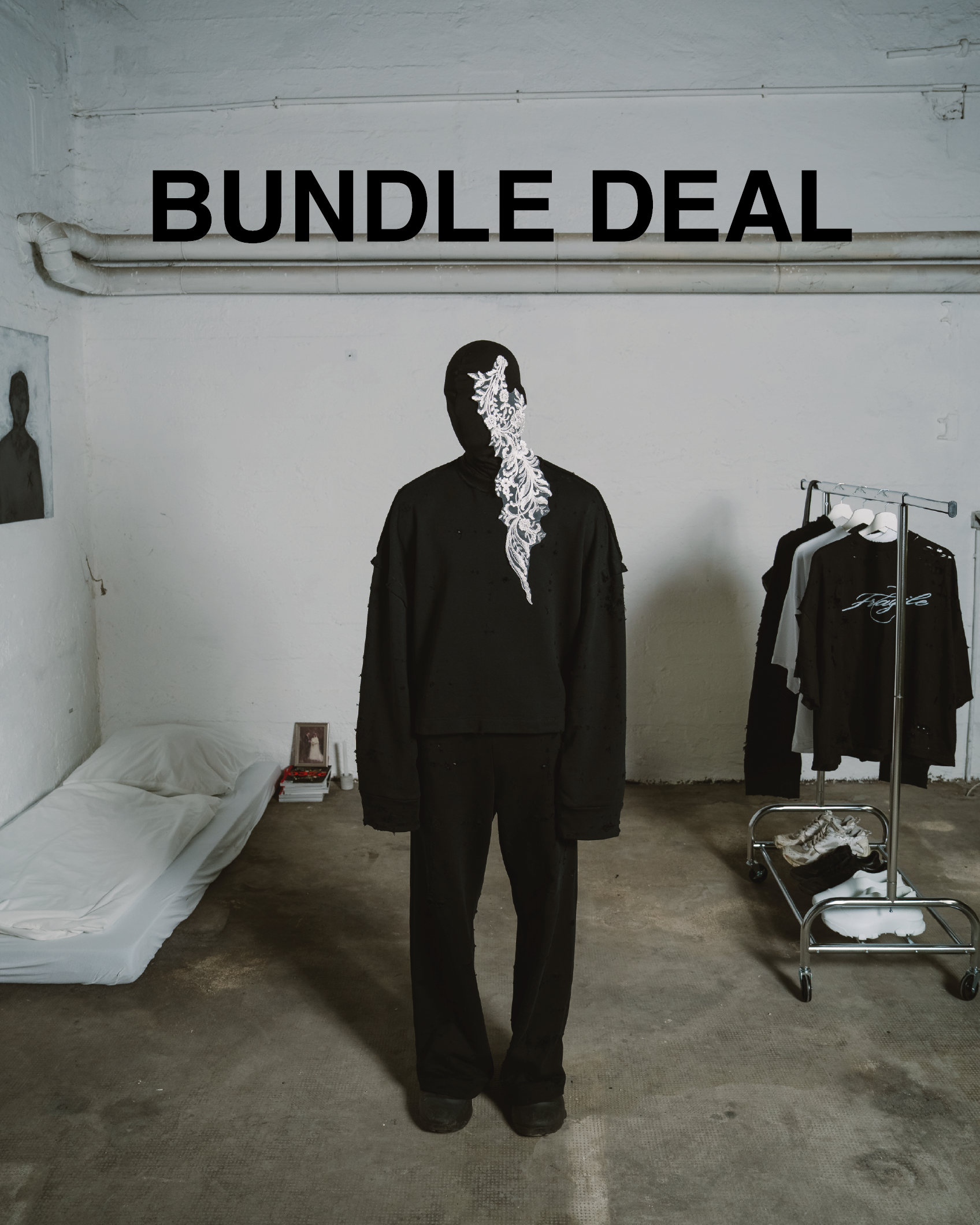 UNTETHERED CREWNECK + SILENT FRAME JOGGER (BLACK FRIDAY DEAL)