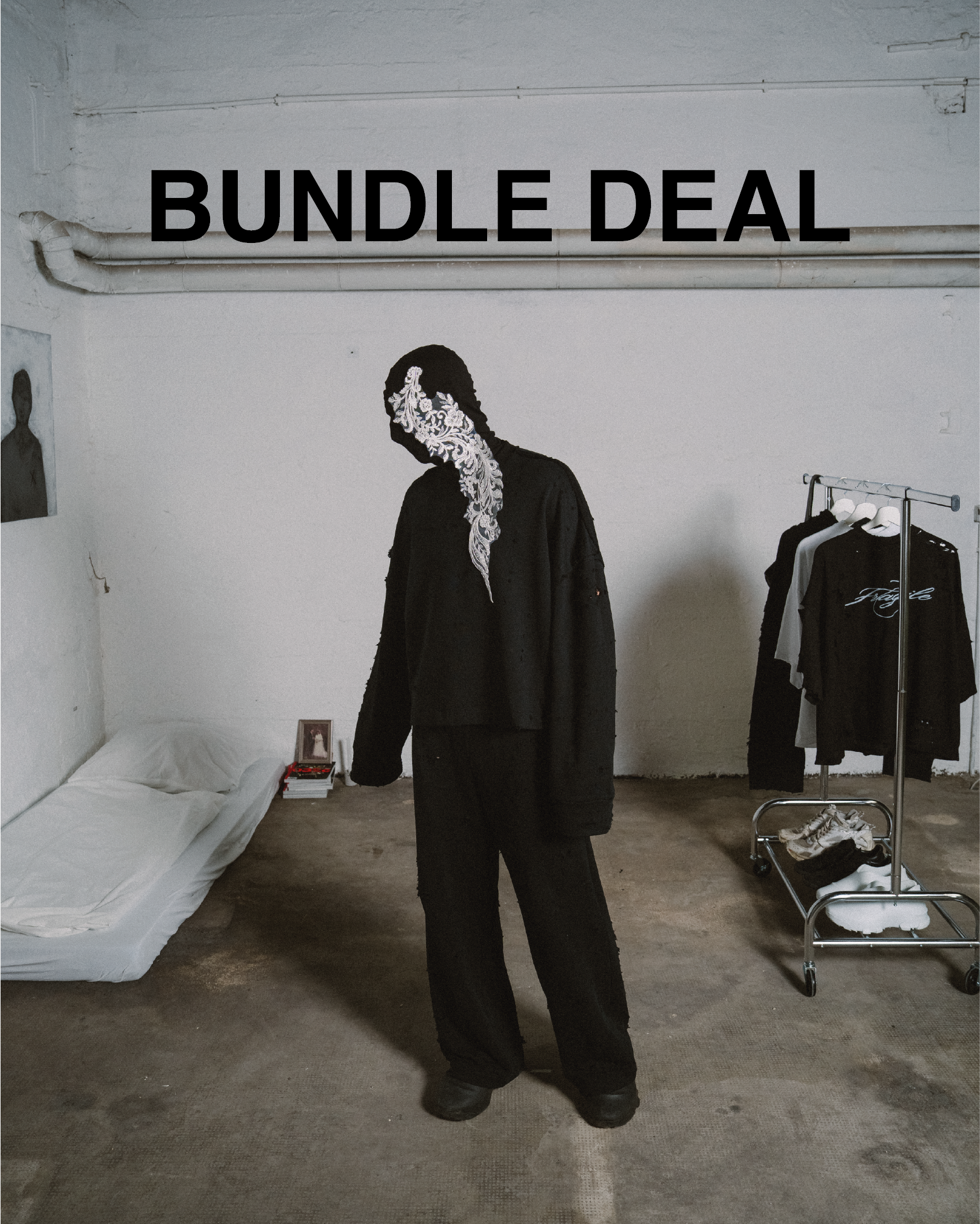 UNTETHERED CREWNECK + ORNAMENTAL JOGGER (BLACK FRIDAY DEAL)