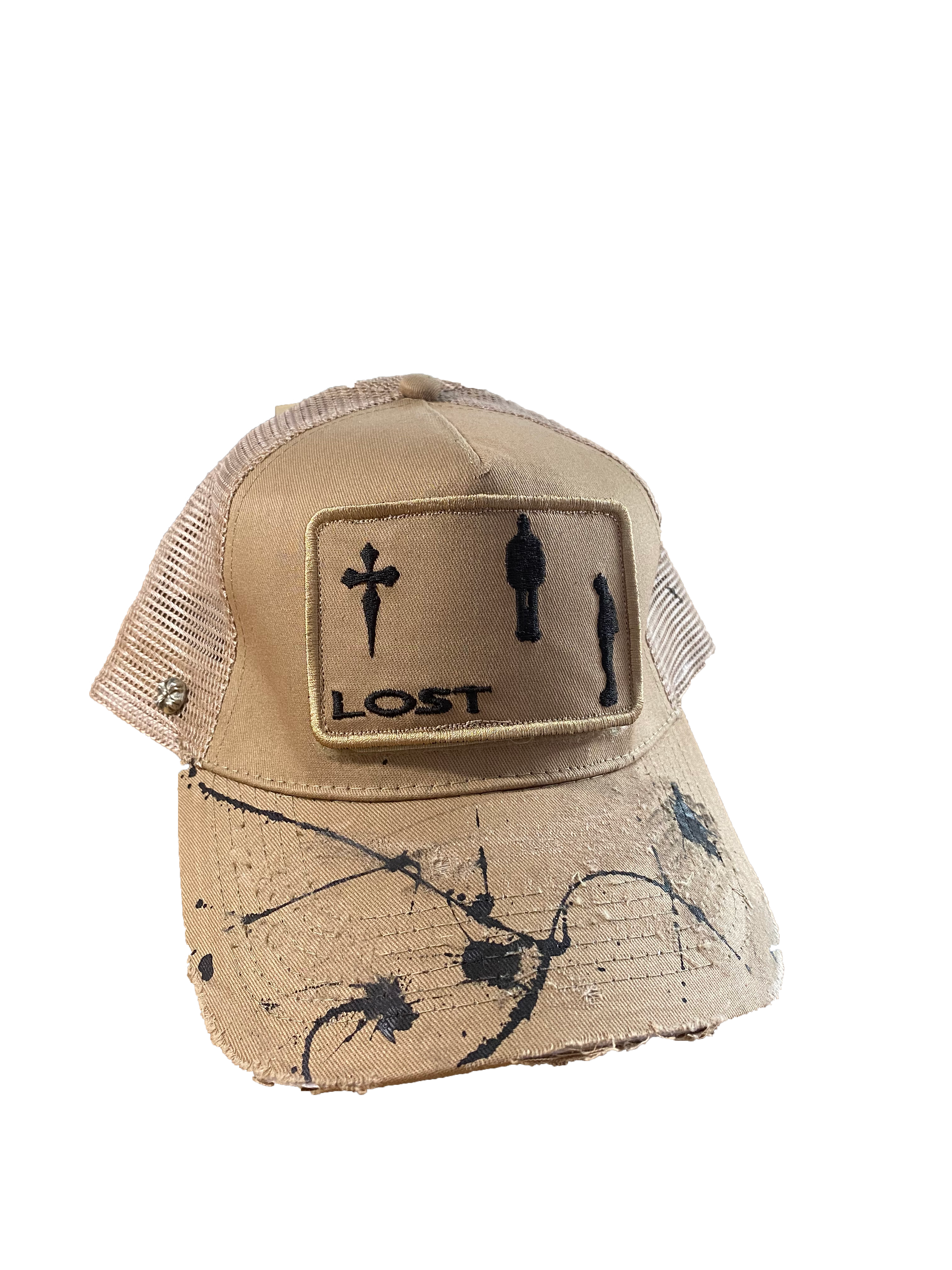 i_001 CAP LOST LOGO SAND