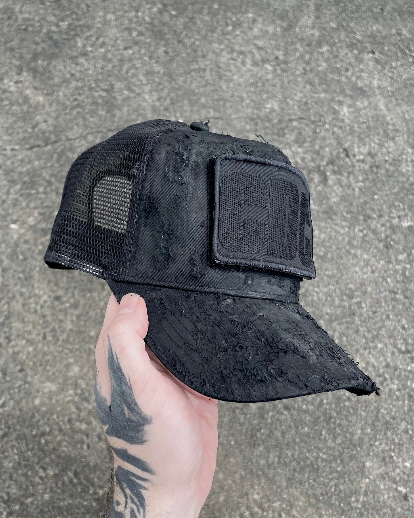 DESTROYED PAINTER TRUCKER CAP