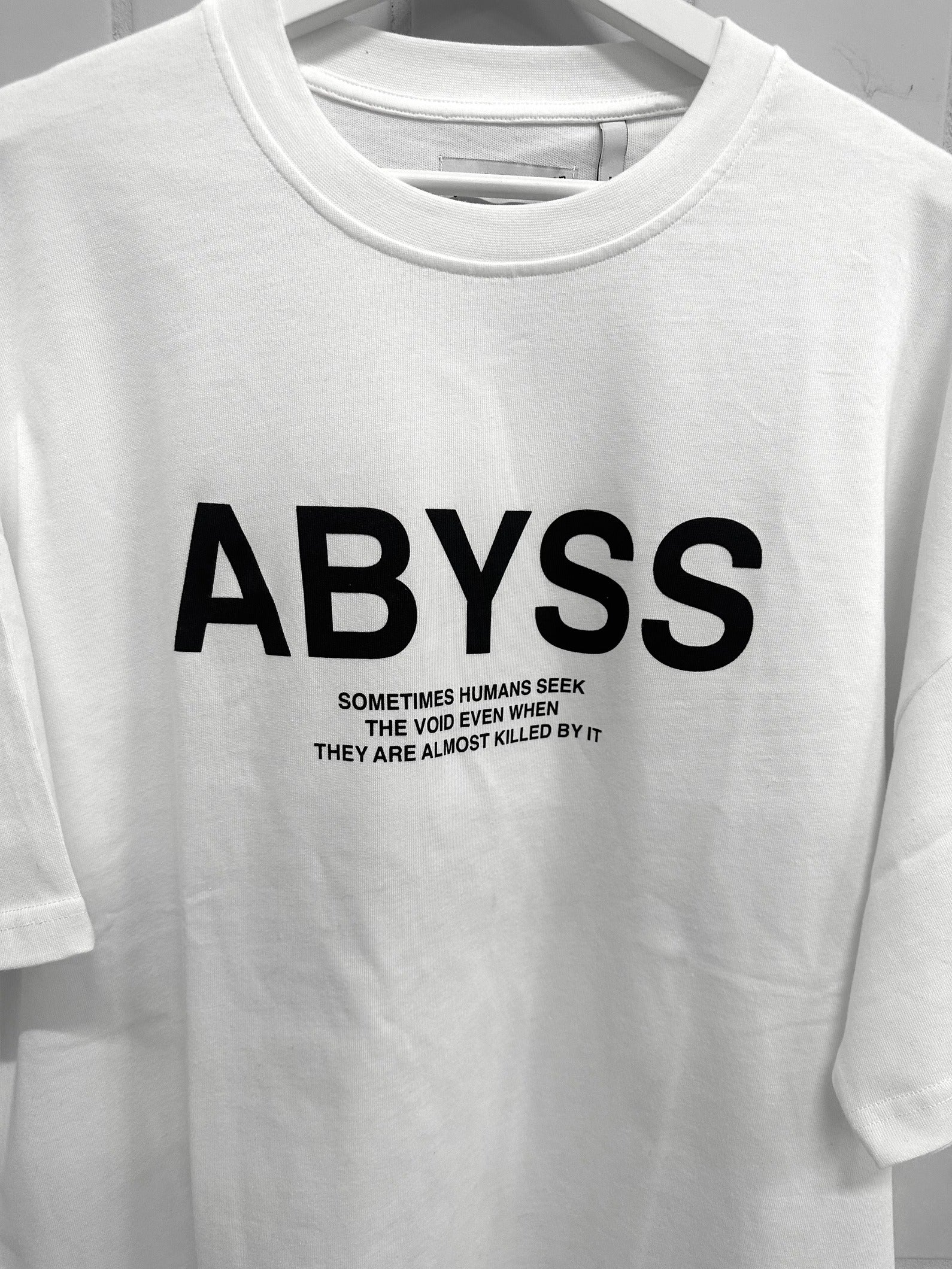 i_024 ABYSS TEE PURE WHITE