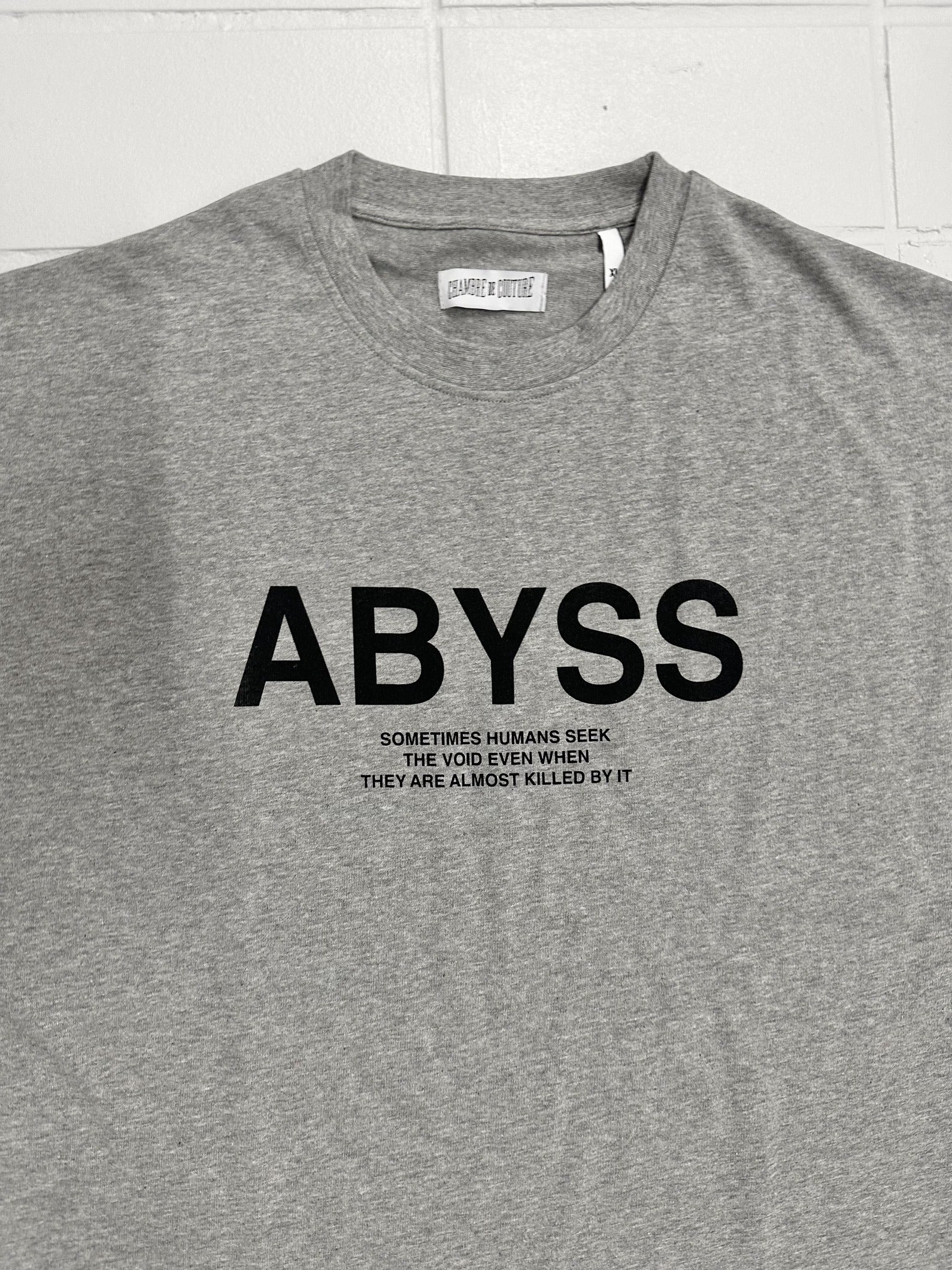 i_024 ABYSS TEE GREY MARL