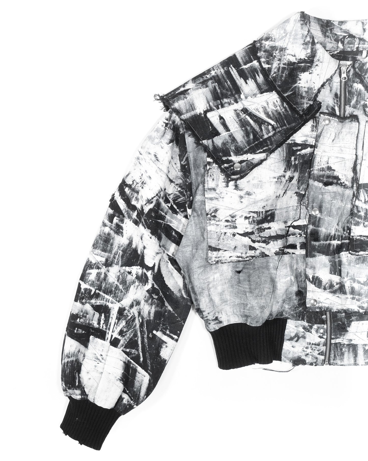 HAND-PAINTED BOMBER JACKET 1OF1
