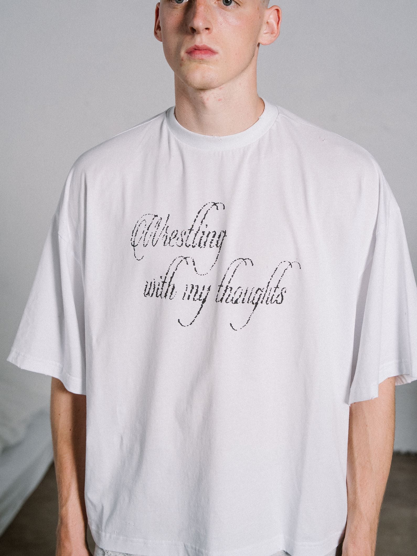 WRESTLING WITH MY TOUGHTS TEE