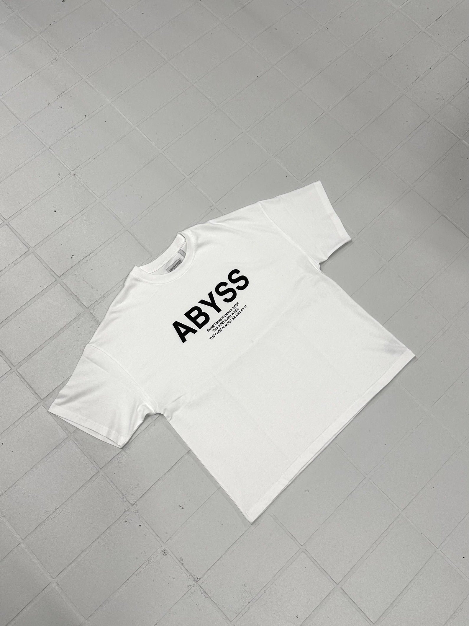 i_024 ABYSS TEE PURE WHITE